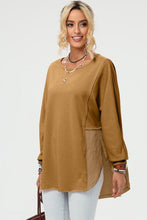 Load image into Gallery viewer, Curved Hem Dolman Sleeve Top