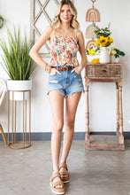 Load image into Gallery viewer, Floral Smocked Frill Trim Cami