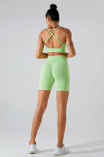 Load image into Gallery viewer, Crisscross Spaghetti Strap Active Cami