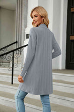 Load image into Gallery viewer, Long Sleeve Open Front Cardigan