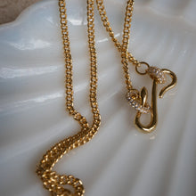 Load image into Gallery viewer, 18K Gold-Plated Copper Inlaid Zircon Necklace
