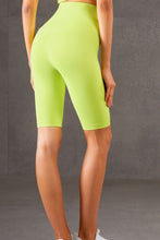 Load image into Gallery viewer, Breathable High-Rise Wide Waistband Biker Shorts