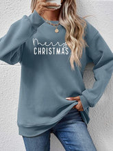 Load image into Gallery viewer, MERRY CHRISTMAS Dropped Shoulder Sweatshirt