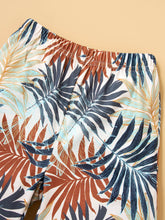 Load image into Gallery viewer, Girls Graphic Tee and Botanical Shorts Set