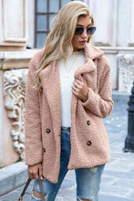 Load image into Gallery viewer, Full Size Lapel Collar Sherpa Coat