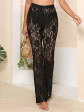 Load image into Gallery viewer, Lace High Waist Swim Pants