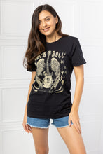Load image into Gallery viewer, mineB Full Size Rock & Roll Graphic Tee