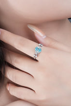 Load image into Gallery viewer, 925 Sterling Silver Inlaid Cubic Zirconia Ring