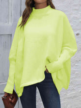 Load image into Gallery viewer, Loose Hem Plain Sweater