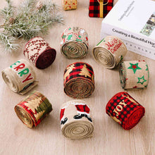 Load image into Gallery viewer, Christmas Polyester Ribbon