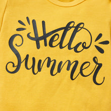 Load image into Gallery viewer, Baby Girl Graphic Bodysuit and Printed Shorts Set