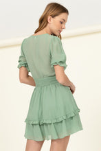 Load image into Gallery viewer, DAYS LIKE THIS TIE FRONT MINI DRESS