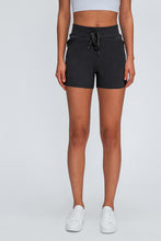 Load image into Gallery viewer, Drawstring Waist Yoga Shorts