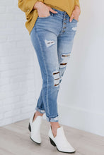 Load image into Gallery viewer, Kancan Untamed Full Size Run Leopard Lined Skinny Jeans