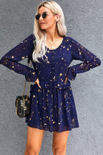 Load image into Gallery viewer, Shimmer Ruffle Casual Dress