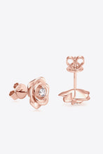 Load image into Gallery viewer, Adored Moissanite Flower 925 Sterling Silver Earrings