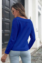 Load image into Gallery viewer, Cable-Knit Long Sleeve Sweater