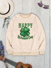 Load image into Gallery viewer, HAPPY ST. PATRICK'S DAY Dropped Shoulder Sweatshirt