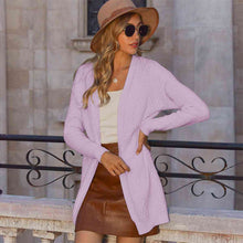 Load image into Gallery viewer, Open Front Long Sleeve Cardigan