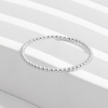 Load image into Gallery viewer, 925 Sterling Silver Bead Ring