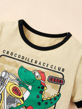 Load image into Gallery viewer, Boys Graphic T-Shirt and Shorts Set