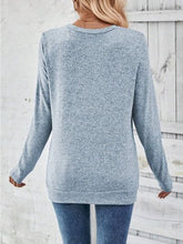 Load image into Gallery viewer, Round Neck Long Sleeve T-Shirt