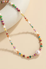 Load image into Gallery viewer, Multicolored Bead Necklace