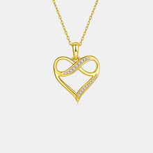 Load image into Gallery viewer, Moissanite 925 Sterling Silver Heart Necklace
