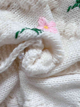 Load image into Gallery viewer, Floral Button Up Round Neck Long Sleeve Cardigan