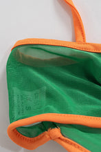 Load image into Gallery viewer, Contrast Bra and Tie Back Leggings Set