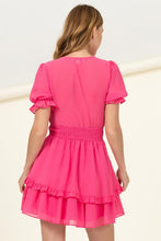 Load image into Gallery viewer, DAYS LIKE THIS TIE FRONT MINI DRESS