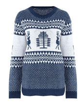Load image into Gallery viewer, Christmas Theme Round Neck Sweater