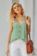 Load image into Gallery viewer, Buttoned V-Neck Cami