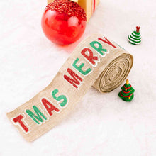 Load image into Gallery viewer, Christmas Polyester Ribbon