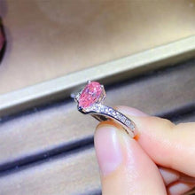 Load image into Gallery viewer, 1 Carat Moissanite 925 Sterling Silver Ring
