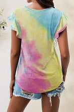 Load image into Gallery viewer, Printed Round Neck Short Sleeve T-Shirt