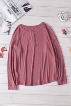 Load image into Gallery viewer, Button Up Drop Shoulder Top