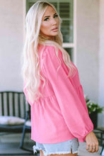 Load image into Gallery viewer, V-Neck Babydoll Top