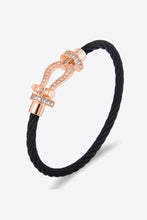 Load image into Gallery viewer, Men Rhinestone Cable Bracelet