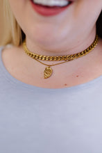 Load image into Gallery viewer, Kiss of Enchantment Triple-Layered Necklace with Pendant