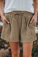 Load image into Gallery viewer, Drawstring Elastic Waist Knit Shorts