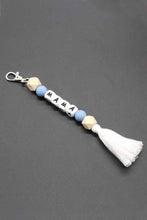 Load image into Gallery viewer, Assorted 2-Pack Mama Beaded Tassel Keychain