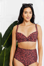 Load image into Gallery viewer, Marina West Swim Take A Dip Twist High-Rise Bikini in Ochre