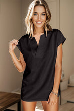 Load image into Gallery viewer, Textured Cap Sleeve T-Shirt