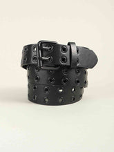 Load image into Gallery viewer, Grommet PU Leather Belt