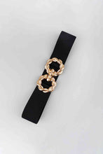 Load image into Gallery viewer, Zinc Alloy Buckle Elastic Belt
