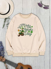 Load image into Gallery viewer, HAPPY ST. PATRICK'S DAY Round Neck Sweatshirt