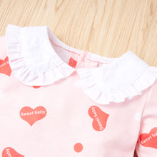 Load image into Gallery viewer, Baby Girl Printed Collared Jumpsuit
