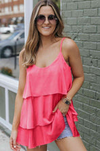 Load image into Gallery viewer, Layered Adjustable Strap Cami