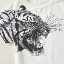 Load image into Gallery viewer, Tiger Graphic Tee and Shorts Set